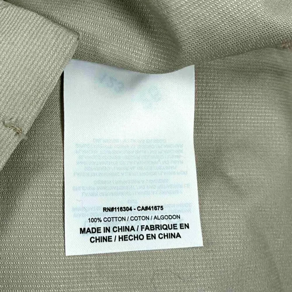 Converse Women's Tan with Black Trim 3-in-1 Adjustable Trench Coat - Size XL